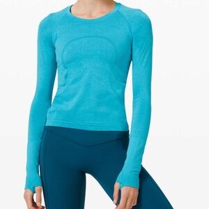 Swiftly TechLongSleeve 2.0 *Race Length
Ripple Wave Hawaiian Blue/Turquoise Tide